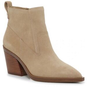 Vince Camuto Brieyonda western style suede booties 9.5